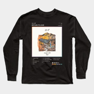 LVL UP - Return to Love Tracklist Album Long Sleeve T-Shirt